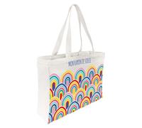 Draeger Paris Grand Tote-Bag Family Pop - Varios diseños, Arco iris, Contemporáneo