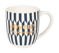 Draeger Paris - Taza de Regalo - "JOYEUX ANNIVERSAIRE"
