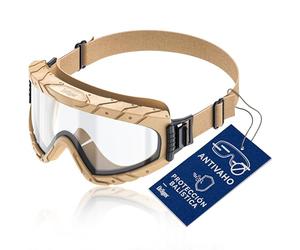 Dräger X-pect 4900 | Gafa de visión completa antipolvo y antivaho, para usuarios de gafas | Para obras, laboratorios, talleres | Lente de policarbonato resistente a los arañazos y a las roturas |beige