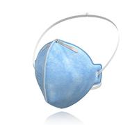 Dräger X-plore 1720 C FFP2 NR D - Máscara antipolvo (tamaño universal, 20 unidades), color azul y blanco