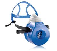 Dräger X-plore 4740 media máscara de TPE | tamaño universal | respirador reutilizable para uso con filtros roscados reemplazables Rd40