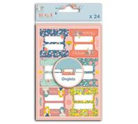 Draeker Paris 1886-24 pegatinas para uñas, multicolor, no aplicable