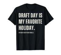 Draft Day es mi fútbol Favorito de fantasía Camiseta