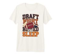 Draft Night Arruined My Sleep Fantasía Fútbol Humor Camiseta Premium