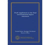 Draft supplement to the final environmental impact statement (Vol-1)