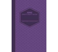 Draftcraft Book - Purple Arrow Geometric Pattern Dot Grid Notebook: Minimalist dot grid notebook with a bold repeating arrow motif in deep purple ... structured creativity and everyday planning.