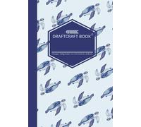 Draftcraft Book: Sea Turtle Notebook - College Ruled Lined Journal for Work, School, or Everyday Writing: Elegant Sea Turtle Pattern - Ocean-Inspired Design for Nature Lovers, Writers, and Dreamers