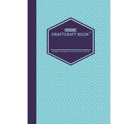Draftcraft Book: Teal Lattice Bloom Pattern Notebook - Dotted Journal (6×9, 110 Pages): Part of the Teal & Navy Pattern Collection - Modern Dot-Grid Notebook with 0.5 cm Spacing