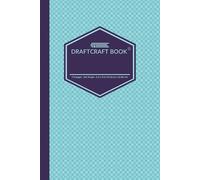 Draftcraft Book: Teal Lattice Bloom Pattern Notebook - Dotted Journal (6×9, 110 Pages): Part of the Teal & Navy Pattern Collection - Modern Dot-Grid Notebook with 0.5 cm Spacing
