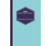 Draftcraft Book: Teal Wave-Line Pattern Notebook - Dotted Journal (6×9, 110 Pages): Part of the Teal & Navy Pattern Collection - Modern Dot-Grid Notebook with 0.5 cm Spacing