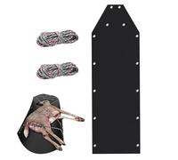 Drag de ciervos: camión volquete de juego pesado, utilidad multiusos | Trineo de nieve de pesca en hielo para tirar equipo de caza de ciervos accesorios de caza de leña equipo portátil duradero para