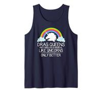 Drag Queens son fabulosas y mágicas como unicornios - Queen Camiseta sin Mangas