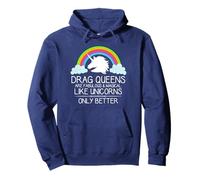 Drag Queens son fabulosas y mágicas como unicornios - Queen Sudadera con Capucha