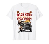Drag Race Showdown: Muscle Car de dibujos animados contra Drag Queen Camiseta