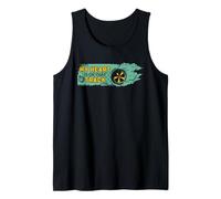 Drag Racing Corazón en Pista Bandera a Cuadros Racer Soul Life Camiseta sin Mangas