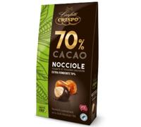 Dragees Crispo Avellanas Recubierto de Chocolate Fondant 70% 130 g