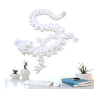 Dragn articulado genérico - Dragn Ornamental articulado de 11,8 Pulgadas | Movilidad Articular de Dragn en Estampado en 3D, de Navidad y Halloween de 11,8 Pulgadas para decoración