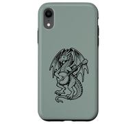 Dragn Banjo Player Bluegrass Fantasy Carcasa para iPhone XR