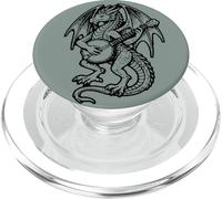 Dragn Banjo Player Bluegrass Fantasy PopSockets PopGrip para MagSafe