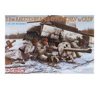 Dragon - 1/35 8.8CM RAKETENWERFER W/Crew (2/23) (Importación USA)