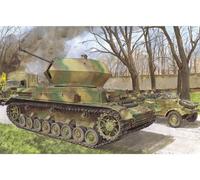Dragon 6550-1 / / 35 3.7cm Cañón Antiaéreo 43 Tanque IV Viento Del Este - Nuevo