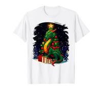 Dragón Árbol de Navidad Feliz Navidad Pijamas Navidad Niños Niños Camiseta