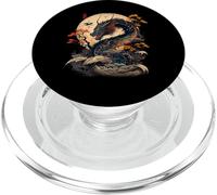 Dragón Asiático Japón China Asia PopSockets PopGrip para MagSafe