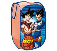 ARDITEX Cesta Plegable Infantil Dragon Ball, Organizador Rectangular con Asas para Almacenaje de Ropa y Guardar Juguetes, Flexible, Ligero y Resistente 36 x 36 x 58 cm
