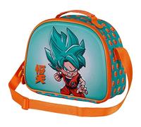 Dragon Ball (Bola de Dragón) Blue-Bolsa Portamerienda 3D, Multicolor, 25.5 x 20 cm