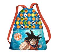 Dragon Ball (Bola de Dragón) Punch-Saco de Cuerdas 34 cm, Azul, 27 x 34 cm