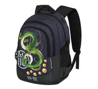 Dragon Ball (Bola de Dragón) Shenron-Mochila Running Plus, Azul Oscuro, 34 x 46 cm, Capacidad 32 L