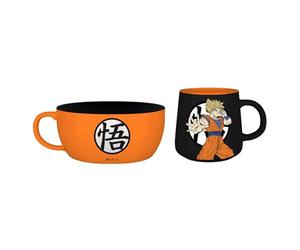 DRAGON BALL - Breakfast Set Mug + Bowl - Goku