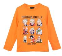 Dragon Ball, Camiseta de manga larga para niño, naranja, 4 Años