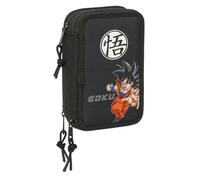 DRAGON BALL - Estuche Escolar con 37 Útiles Incluidos, Estuche Infantil, Estuche Niño, Ideal para Niños de 5 a 14 Años, Cómodo y Versátil, Calidad y Resistencia, 12.5x5.5x19.5 cm