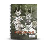 Dragon Ball Evil-Cuaderno Papel Cuadriculado DIN A4