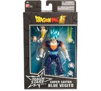Dragon ball - figura deluxe súper saiyan azul vegito, multicolor (ban