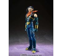 Dragon Ball GT Super Android 17 S.H. SH Figuarts Figura De Acción BANDAI