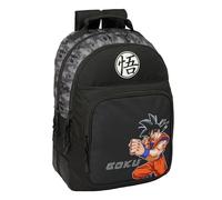 Mochila Escolar DRAGON BALL Goku, Grande 42 cm. Adaptable