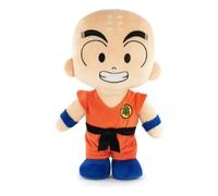 Dragon Ball Peluche Krilin Calidad Super Soft 30cm,Para regalo,rey,cumpleano,coleccion,color nranja,play by play