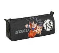 DRAGON BALL - Portatodo con cremallera y compartimiento, Estuche Infantil, Estuche Niño, Ideal para Niños en Edad Escolar, Cómodo y Versátil, Calidad y Resistencia, 21x7x8 cm