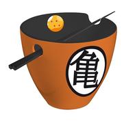 DRAGON BALL - Ramen Bowl with chopsticks - "Goku symbols"
