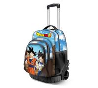 Dragon Ball Rivals-Fan GTS - Mochila con Ruedas 3.0, Azul, 24 x 32 x 32 cm, Capacidad 2,13 l