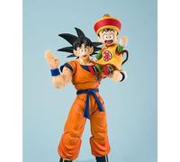 Dragon Ball S.H.Figuarts Action Figure Son Goku & Son Gohan Kid & Kintoun 14 cm y 6 cm