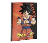 Dragon Ball Super - Agenda escolar 2024-2025 oficial Dragon Ball, agenda de 12 meses ideal para la escuela primaria, cubierta acolchada y 320 páginas interiores impresas a color, 13 x 17,8 cm