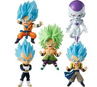 Dragon Ball Super Chibi Masters Complete Set Incluye Goku, Broly, Frieza, Vegeta y Gotenks