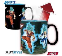 DRAGON BALL SUPER - Mug Heat Change - 460ml-SaiyansvsBlack-carboard