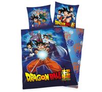 Dragon Ball Super Set Copripiumino Letto 135 x 200 cm Federa 80 x 80 cm