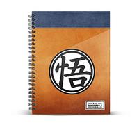 Dragon Ball Symbol-Cuaderno Papel Cuadriculado DIN A4