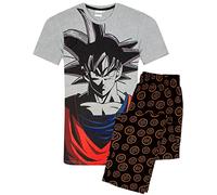 Dragon Ball Z Goku Personaje Pijama Masculino Opciones Piernas Cortas O Lar X-Large