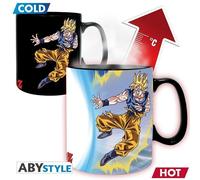 Dragon Ball Z Goku Vs Majin Buu Taza Mágica Cambia Imagen Heat Change Mug